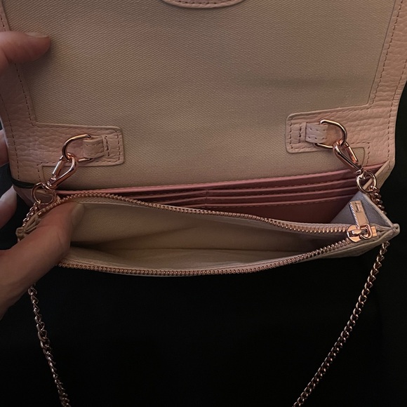 Ted Baker Blush Pink Wallet on Chain Crossbody - Picture 5 of 6